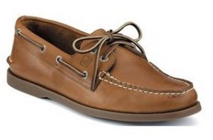Men's SPERRY Authentic Original 2 Eye Boat Shoes in Sahara